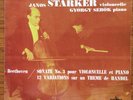 Janos Starker - Beethoven: Cello Sonata no.3 / Handel Variations - Erato LP