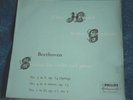 BEETHOVEN SONATAS FOR VIOLIN AND PIANO No. 5 & 4 & 1 LP ABL 3204 HASKIL GRUMIAUX