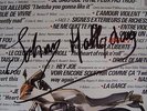 Johnny HALLYDAY - au ZENITH -  2LP - Dédicace , Signature , Autographe  / EX