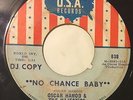 OSCAR HAMOD & THE MAJESTICS No Chance Baby 45 USA garage northern soul hear
