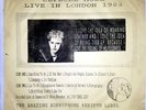 Depeche Mode - Live in London 1984 - Limited edition - only 100 copies   RARE