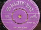 ELVIS PRESLEY - LAWDY MISS CLAWDY ORIG  UK  PURPLE AND SILVER  HMV 45 1N/1N CLIP