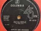 THE PINK FLOYD - APPLES AND ORANGES  ORIGINAL  1967  UK  COLUMBIA  45  CLIP