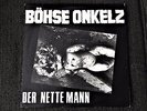 BÖHSE ONKELZ, Der Nette Mann FIRST RELEASE 1984 Vinyl LP (VERY RARE) + Poster