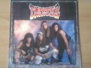 TRIXTER - S/T DEBUT LP + ORIG MCA PRESS RELEASE - NEAR MINT VINYL - KISS  RATT