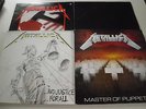 METALLICA -And justice for all,Same,Master of...- 4 LPs/3x Doppel-LP/1x Limited
