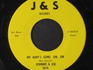 JOHNNIE & JOE: Over The Mountain, Across The Sea 45 Vocal Groups