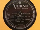 CHUITO EL DE CAYEY Y SU CONJ / MIL FELICIDADES / MADRE MIA / 78 RPM EX / V RARE