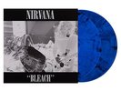 Nirvana Bleach Deluxe 2 LP Blue & Black Swirl Vinyl Newbury Comics Exclusive