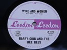 Barry Gibb & The Bee Gees Wine & Women/Follow the wind '65 OZ Leedon 45 NM Beat