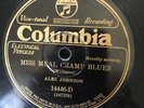 Columbia 14446D Alex Johnson MISS MEAL CRAMP BLUES E- 78 rpm Chatman Brothers