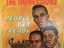 THE IMPRESSIONS People Get Ready 1965 ABC Paramount Club Edition T 90097 EX LP