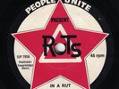 THE RUTS, In A Rut, UK, People Unite, Super Rare 1st Press