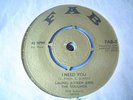 UK FAB 5-LAUREL AITKEN-I NEED YOU/NEVER YOU HURT-VG