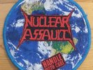 Nuclear Assault Patch Handle with Care ltd rare Dark Angel Forbidden Aufnäher