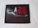 Original Michael SCHENKER 1983 Built to Destroy Tour MSG Sew on Badge / Patch