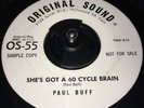 RARE FRANK ZAPPA / PAUL BUFF WLP SHE'S GOT A 60 CYCLE BRAIN ORIGINAL SOUND OS 55