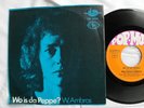 WOLFGANG AMBROS - WO IS DA PEPPE? 1972 rare 7'' GERMAN POP MUSIC SINGLE