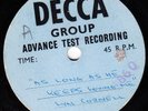 DECCA  ACETATE  LYN CORNELL *AS LONG AS HE KEEPS LOVING ME*  POP