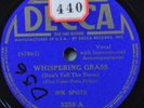 Ink Spots Whispering Grass 78 Orig Blue Decca 3258 NM Maybe Pop Vocal Group NICE