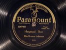 78 RPM -- Blind Lemon Jefferson, Paramount 12679, E  Blues