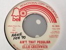 ELLIE GREENWICH-AIN'T THAT PECULIAR/I DON'T WANNA BE LEFT OUTSIDE-BELL PROMO.