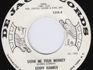 KENNY HAMBER Show Me Your Monkey / Time RARE northern soul 45 r&b dancer LISTEN