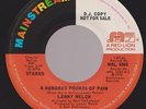 70s NEW YORK MODERN NORTHERN SOUL LENNY WELCH 100 LBS OF PAIN MAINSTREAM DJ ORIG