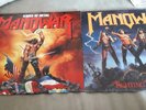 LP  Manowar-Kings of Metal und Fighting the World  ,KIngs mit OIS