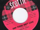 Rare Rockabilly Sweetie Jones - Baby Please Don't Leave - Scottie 1312 (EX)