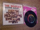BEATLES EP 45 1964 Second Album Capitol Rainbow Jukebox Compact 33 SXA-2080 EX
