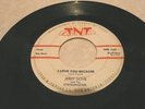 record 45 Jerry Dove and Stringmasters on TNT    Strange Love / I Love U Because