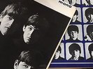 Beatles mono LPs with the beatles and a hard days night.