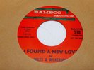 WILKS & WILKERSON - I FOUND A NEW LOVE - BAMBOO 518 - DOO WOP - NICE