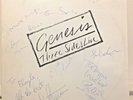 Genesis - Three Sides Live LP - Promo - SIGNED by Band plus Gabriel and Hackett