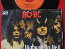 AC/DC HIGHWAY TO HELL / IF YOU WANT BLOOD 1979 RARE GERMAN 7“ PS BON SCOTT