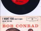 BOB CONRAD, Ballin The Jack & I Want You, Warner Bros. 45 5211, '61