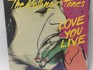The Rolling Stones LOVE YOU LIVE COC 2-9001 Gatefold LP Record EXC Rock Music