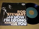 ROD STEWART (I Know) I'm Losing You  7/45 PORTUGUESE PORTUGAL - RARE MONO PROMO