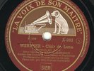Madeleine Marcelli-Herson cello: Godard Berceuse / Massenet Werther  HMV 78 rpm