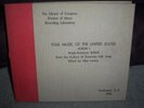 ALAN LOMAX: FOLK MUSIC OF THE US...ALBUM 1...ANGLO-AMERICAN...1942...78 X 5