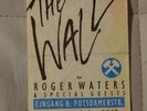 ROGER WATERS Berlin Potsdamer Platz complete Ticket stub 21 July 1990 PINK FLOYD