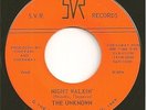 THE UNKNOWN  garage/punk 45  Night Walkin' / Shake A Tail Feather - NM