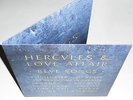 HERCULES AND LOVE AFFAIR Blue Songs VINYL inc. My House & IT'S ALRIGHT Cover
