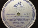 Geraldine FARRAR, soprano:  IRCC/Victor Silver #215: Liebe Augustin & Giordani