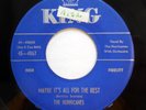 HURRICANES 45 Maybe it's all for the best / Yours KING  Doowop PJ114