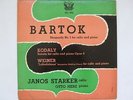 Period LP Record SPL 602 Janos Starker Cello * Bartok/Kodaly * Deep Groove * Ear