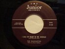 GREAT RARE 1ST PRESS DOO WOP 45 BY THE 