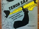 COLEMAN HAWKINS BEN WEBSTER LESTER YOUNG Tenor Sax vinyl 10