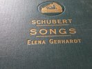ELENA GERHARDT SCHUBERT SONGS HMV D1262-1264, E460 & D1459-1462